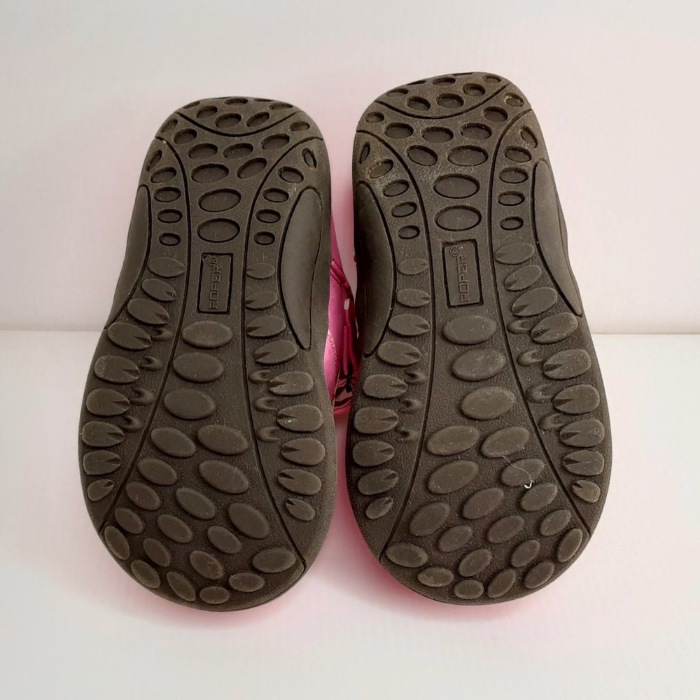 'ROPER' 'CHUKKA' MOCCASIN 'PETAL PINK' VELCRO WRAP ANKLE HIGH SHAFT BOOTS - Picture 8 of 16